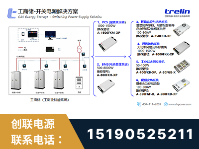 沅江-工商储-开关电源解决方案